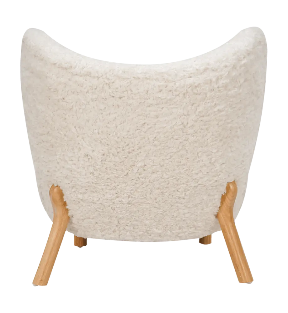 Little Kita Fauteuil Wit | Essen Pootjes (OUD MODEL) Little Kita Fauteuil Wit | Essen Pootjes (OUD MODEL)