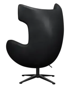 Flegg Chair Zwart Leer