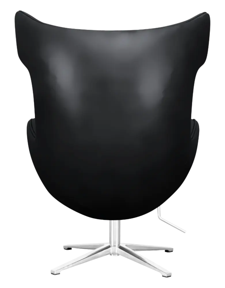 Flegg Chair Zwart Leer