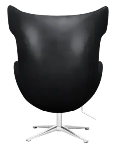 Flegg Chair Zwart Leer