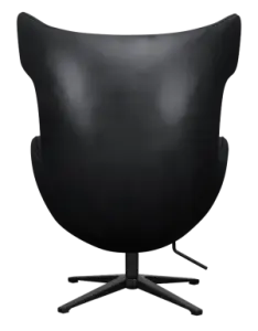Flegg Chair Zwart Leer