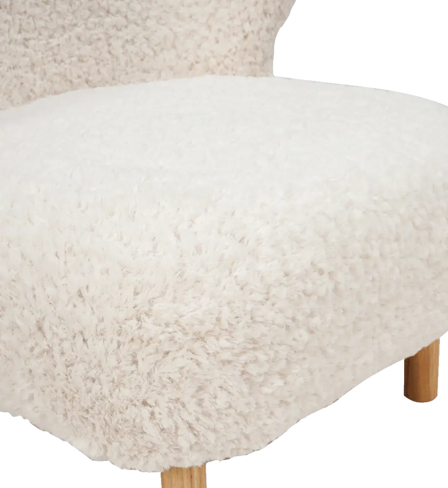 Little Kita Fauteuil Wit | Essen Pootjes (OUD MODEL) Little Kita Fauteuil Wit | Essen Pootjes (OUD MODEL)