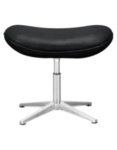 Flegg Chair Zwart Leer