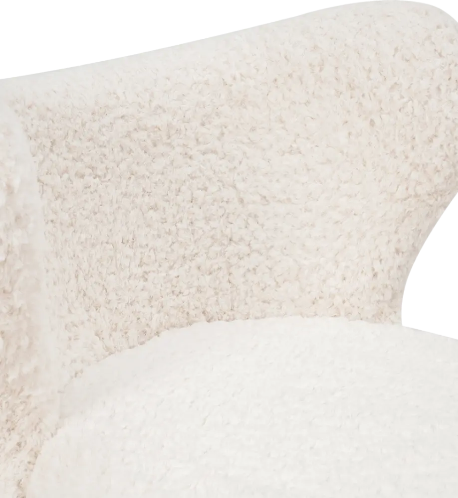 Little Kita Fauteuil Wit | Essen Pootjes (OUD MODEL) Little Kita Fauteuil Wit | Essen Pootjes (OUD MODEL)