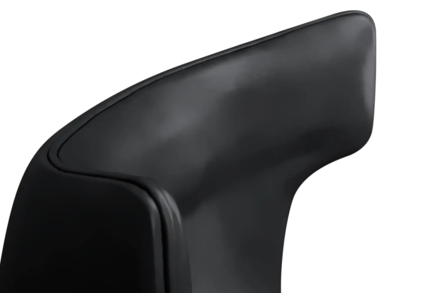 Flegg Chair Zwart Leer