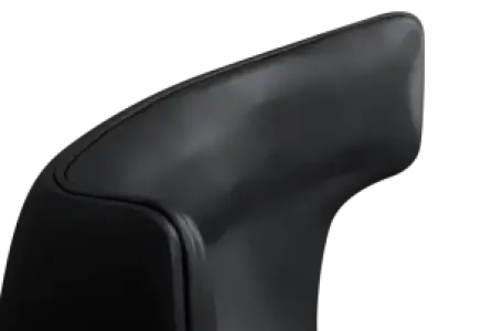 Flegg Chair Zwart Leer