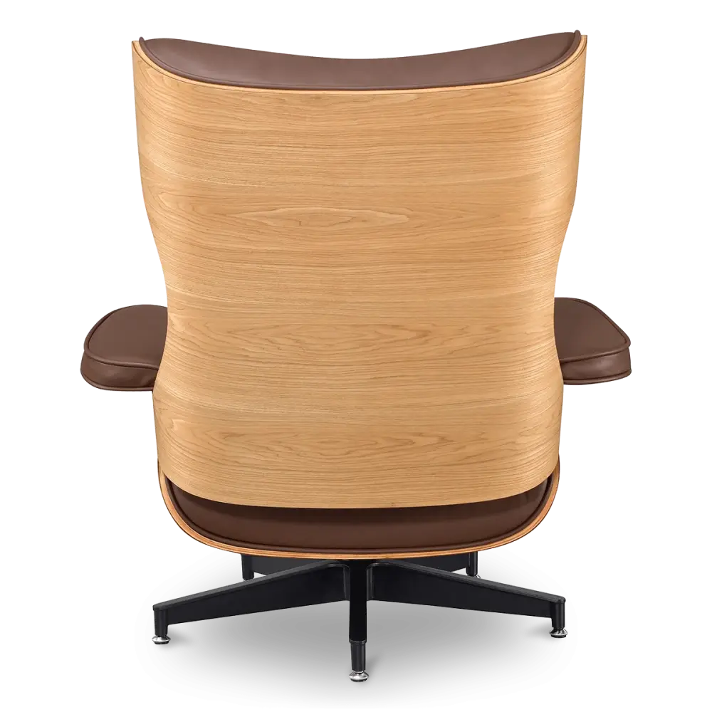 Cavel Lounge Chair Bruin Leer | Essen Schalen Cavel Lounge Chair Bruin Leer | Essen Schalen