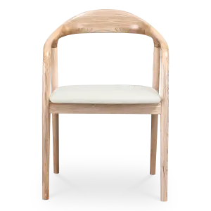 Artson Eetkamerstoel | Essen | Offwhite PU Leer