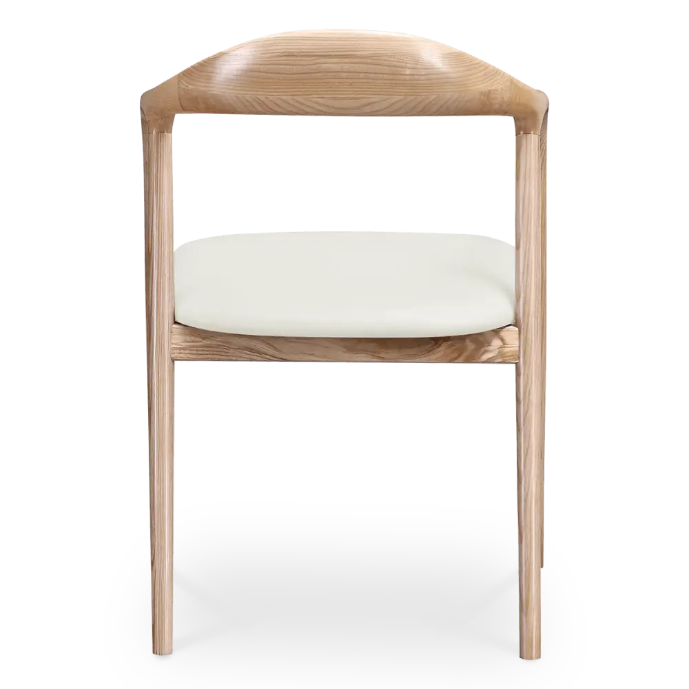 Artson Eetkamerstoel | Essen | Offwhite PU Leer