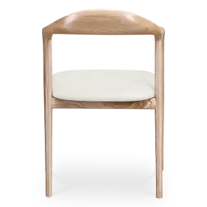 Artson Eetkamerstoel | Essen | Offwhite PU Leer