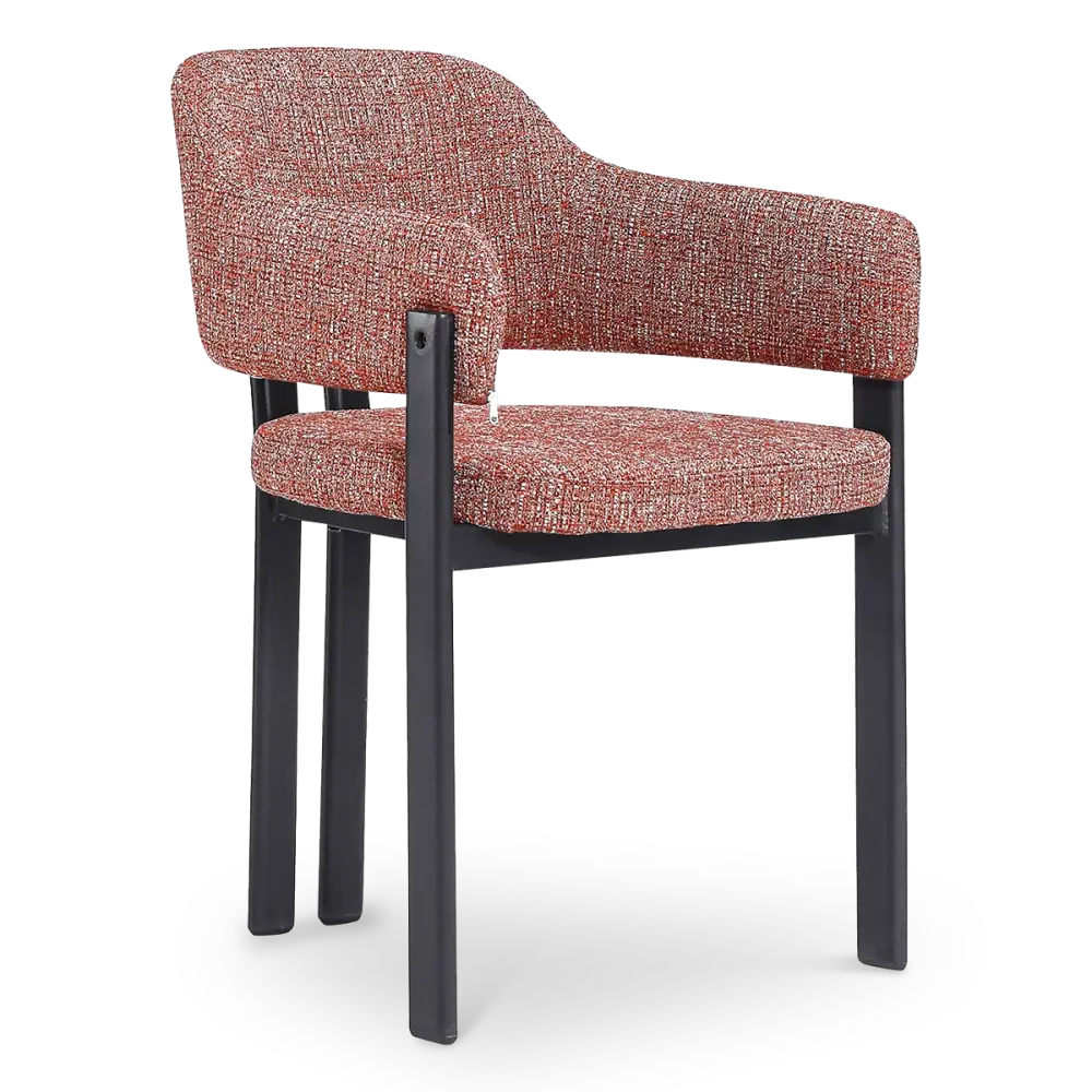 specificaties-isamu-eetkamerstoel-zwarte finish-rood ote
