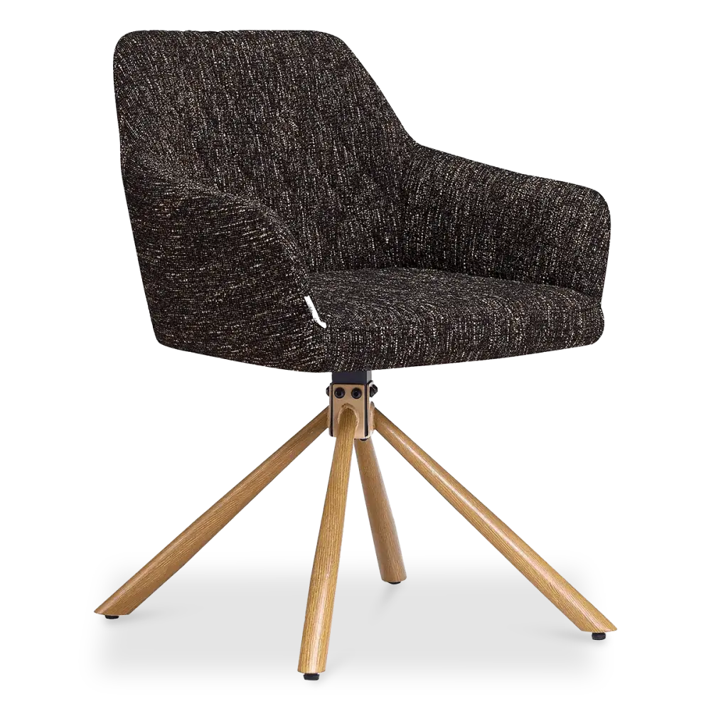 specificaties-wolf-eetkamerstoel-eiken finish-donker bruin ote