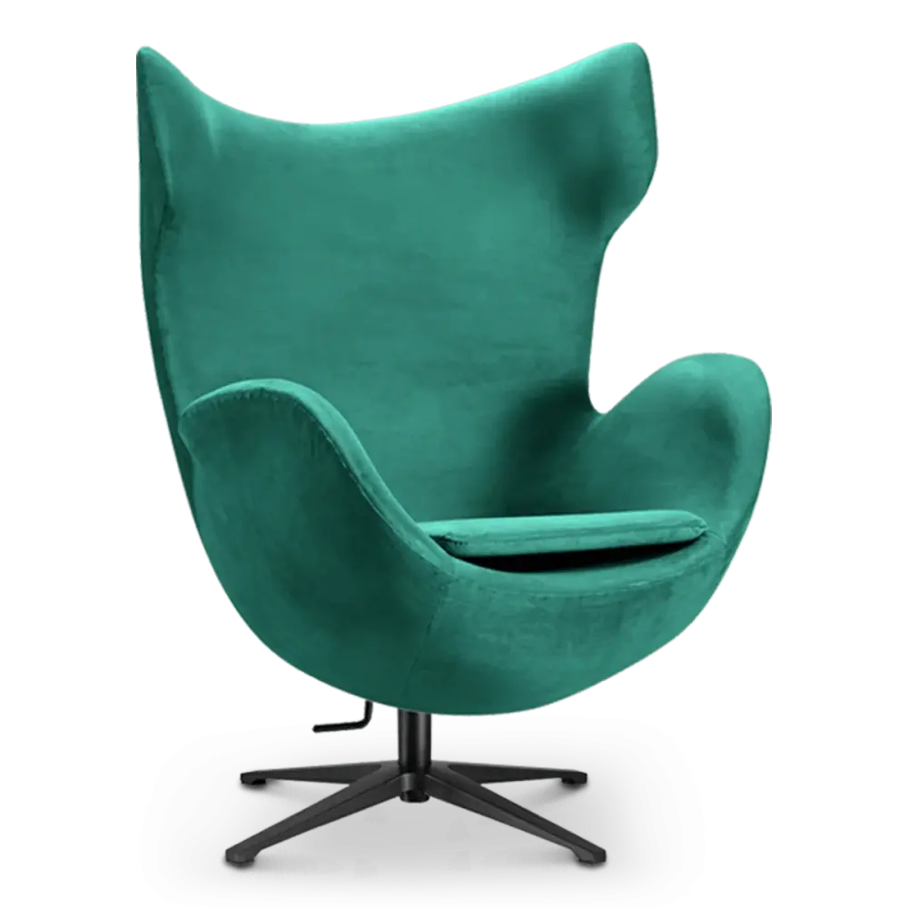 Flag Chair Groen Velvet Flag Chair Groen Velvet