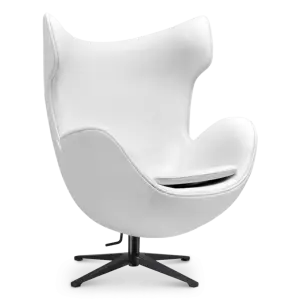 Flag Chair Wit Leer
