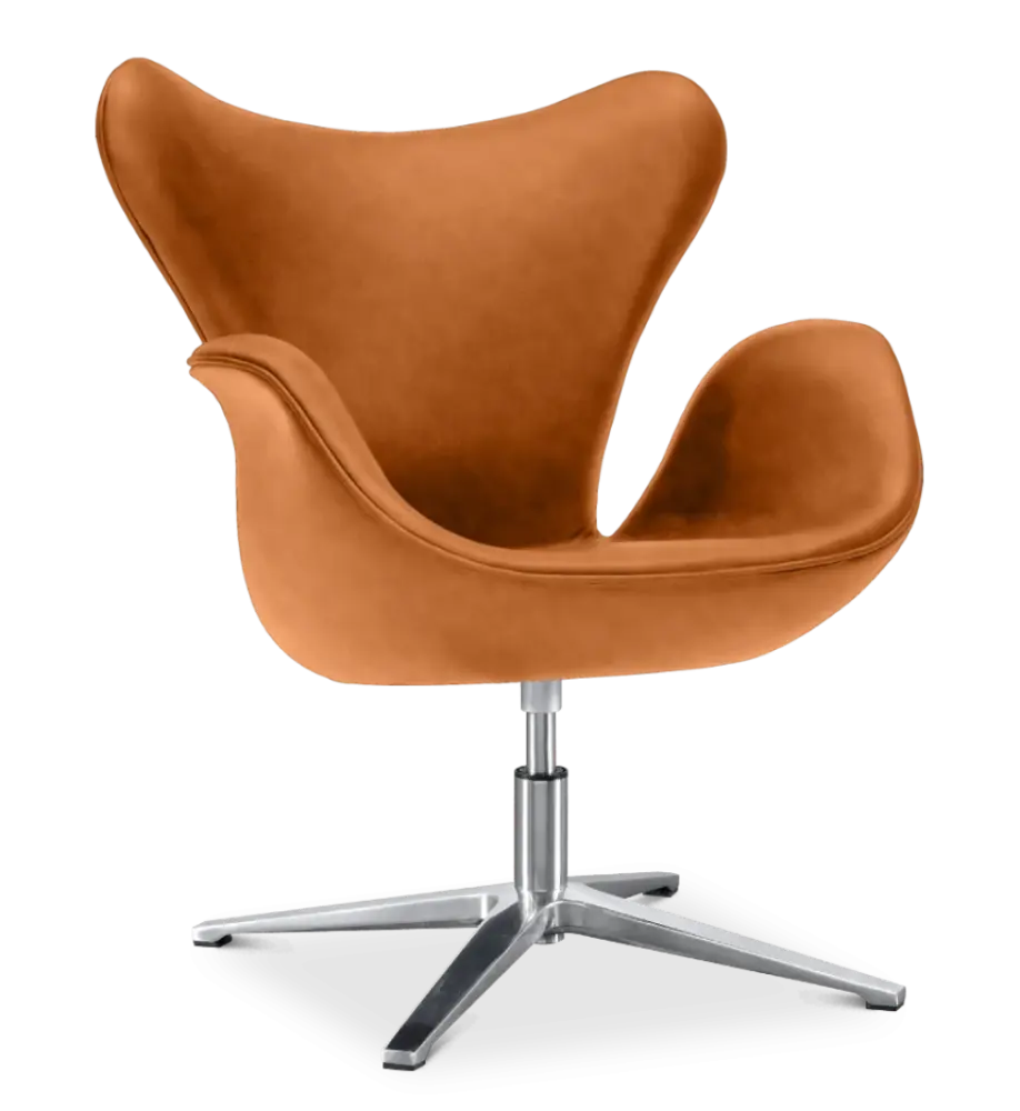 Sean Chair Cognac Leer