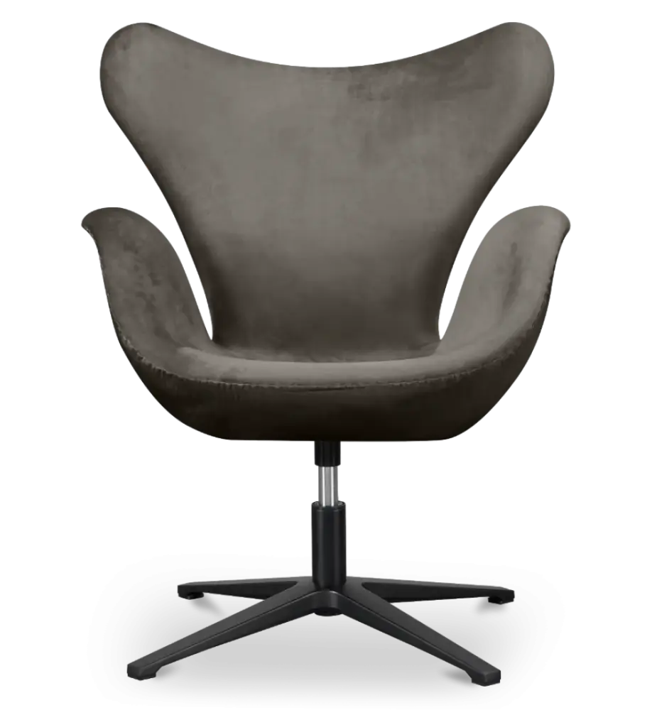 Sean Chair Zilver Grijs Velvet