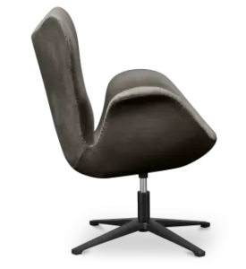 Sean Chair Zilver Grijs Velvet