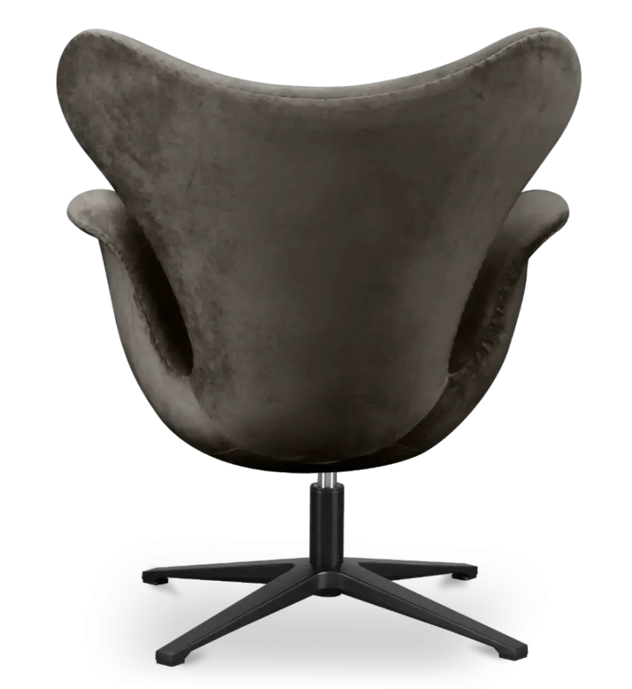 Sean Chair Zilver Grijs Velvet