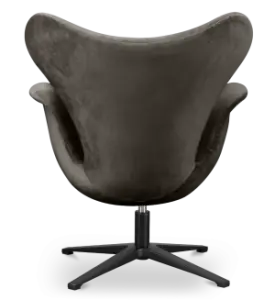Sean Chair Zilver Grijs Velvet