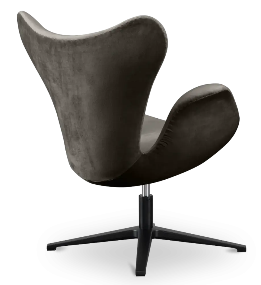 Sean Chair Zilver Grijs Velvet