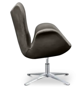 Sean Chair Zilver Grijs Velvet