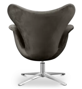 Sean Chair Zilver Grijs Velvet