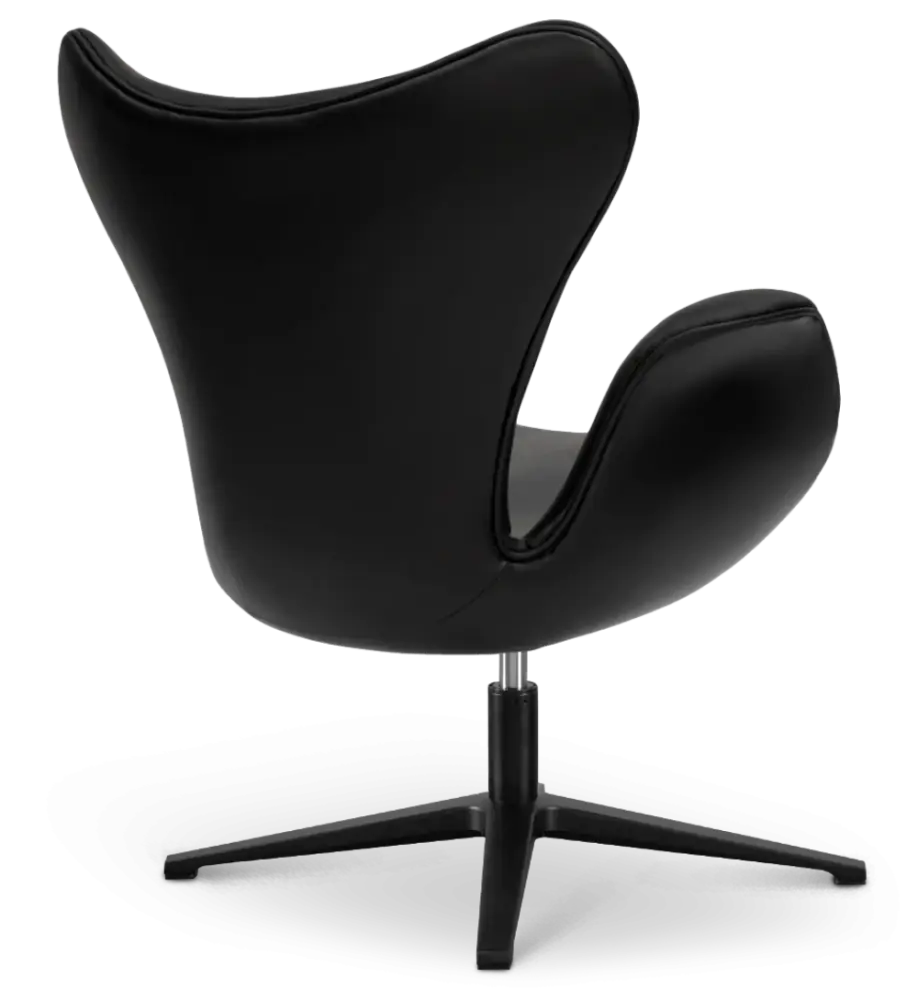 Sean Chair Zwart Leer
