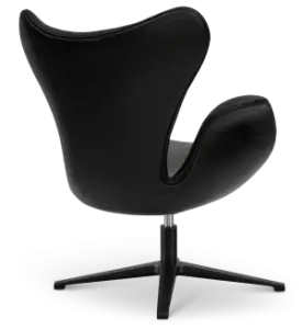 Sean Chair Zwart Leer