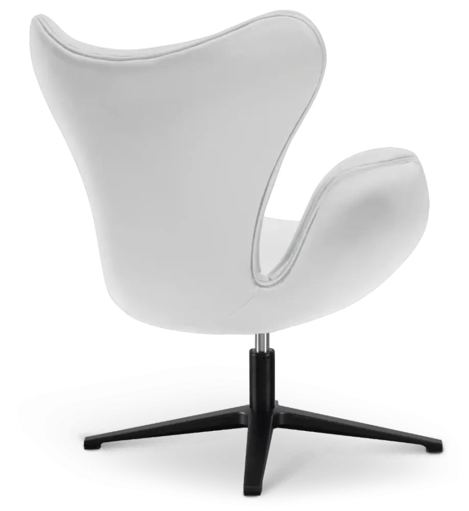Sean Chair Wit Leer