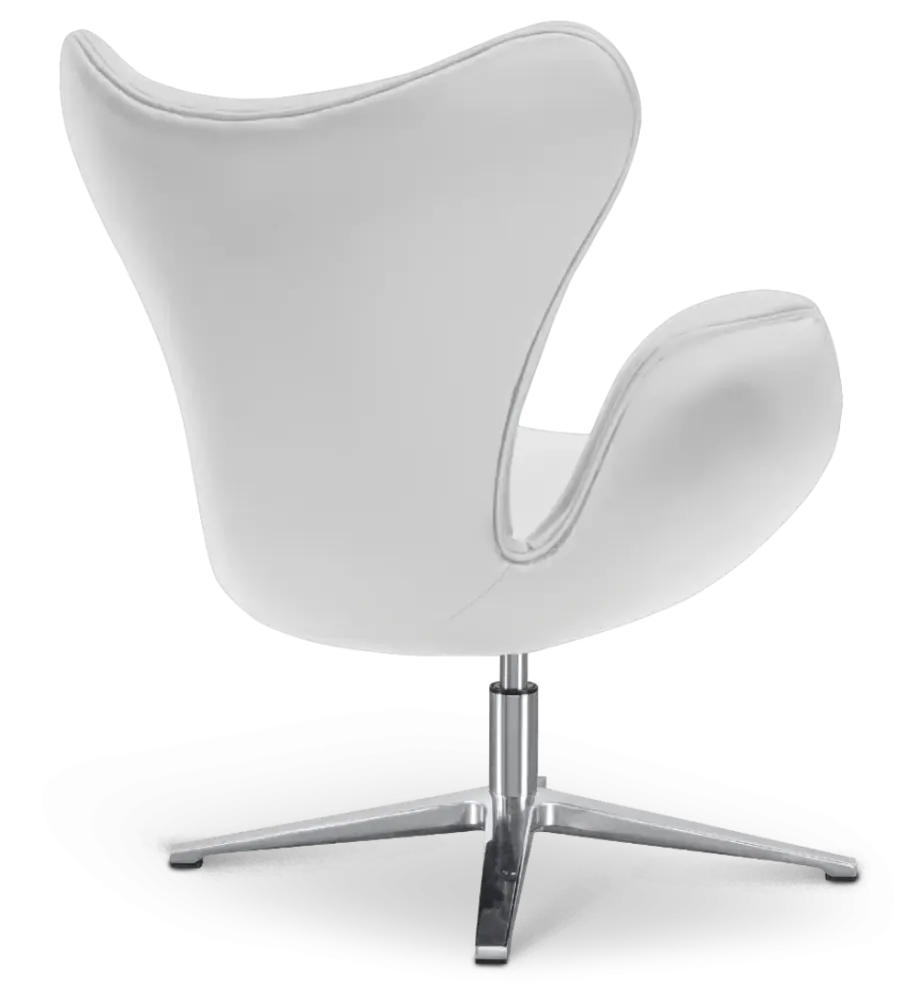 Sean Chair Wit Leer