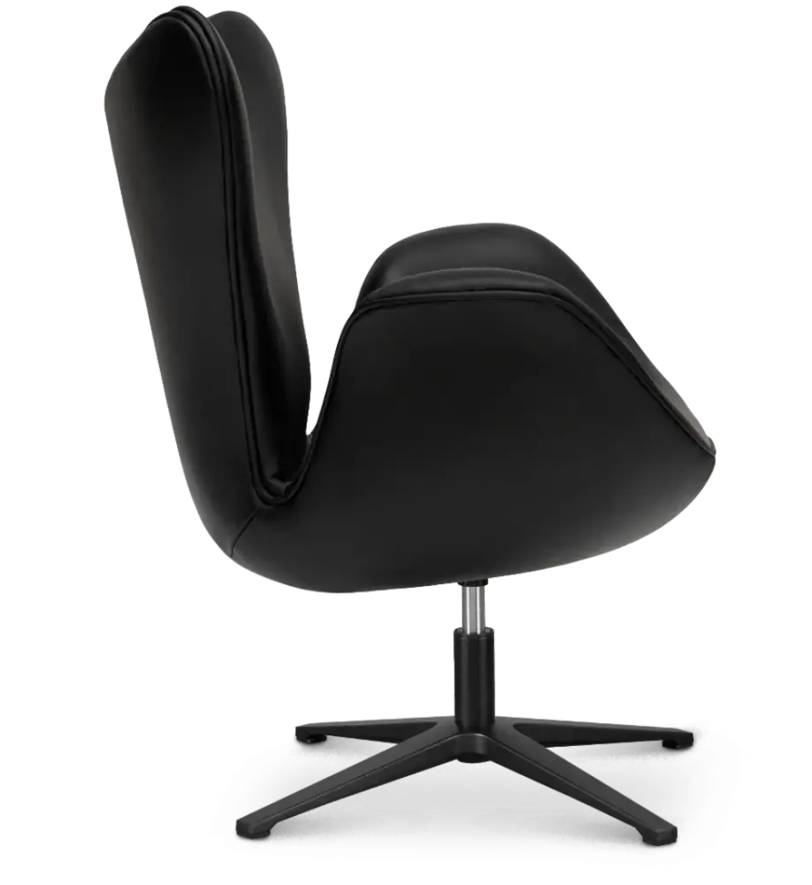Sean Chair Zwart Leer
