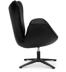 Sean Chair Zwart Leer