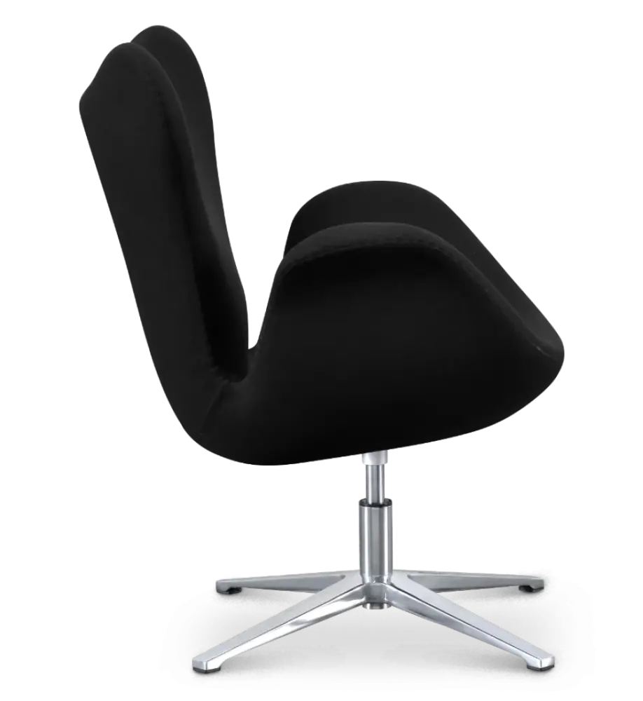 Sean Chair Zwart Kasjmier