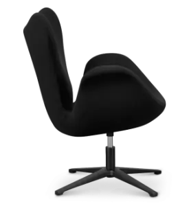 Sean Chair Zwart Kasjmier