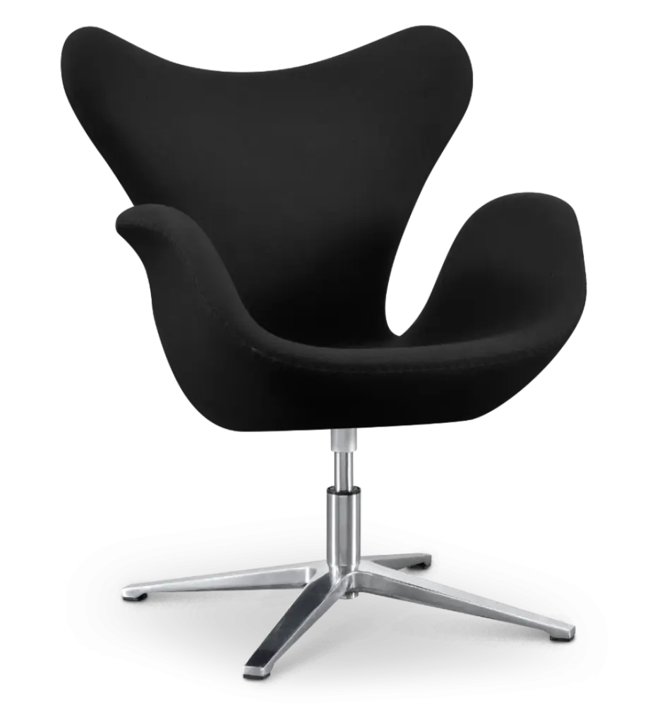 Sean Chair Zwart Kasjmier
