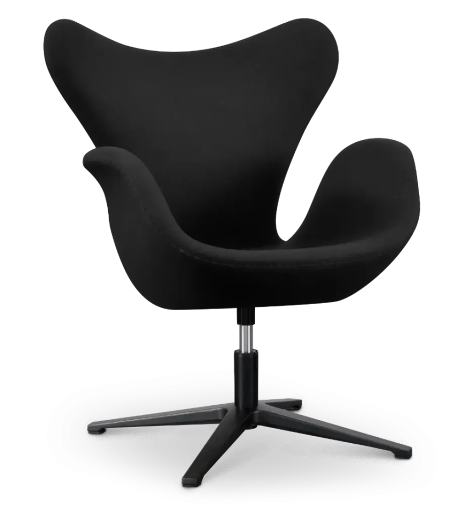 Sean Chair Zwart Kasjmier