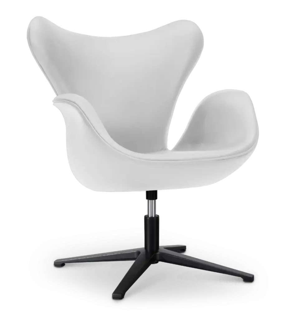 Sean Chair Wit Leer