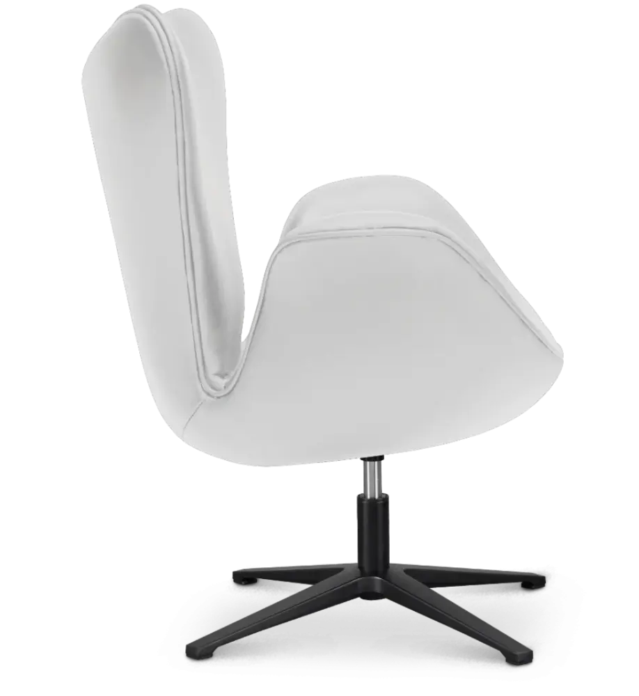 Sean Chair Wit Leer