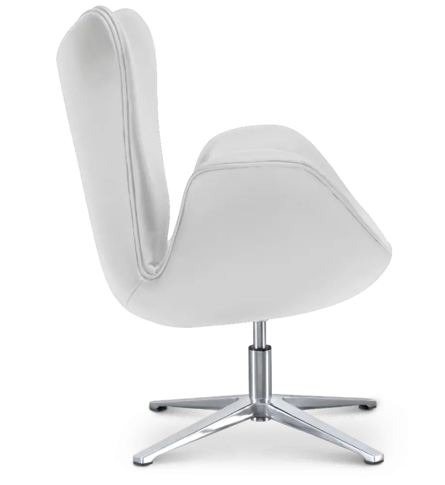 Sean Chair Wit Leer