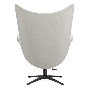 Flag Chair Wit Teddy Boucle