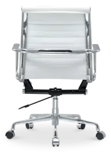 Artson Vergaderset Eiken 280×90 + 6× CD 117 Wit Leer