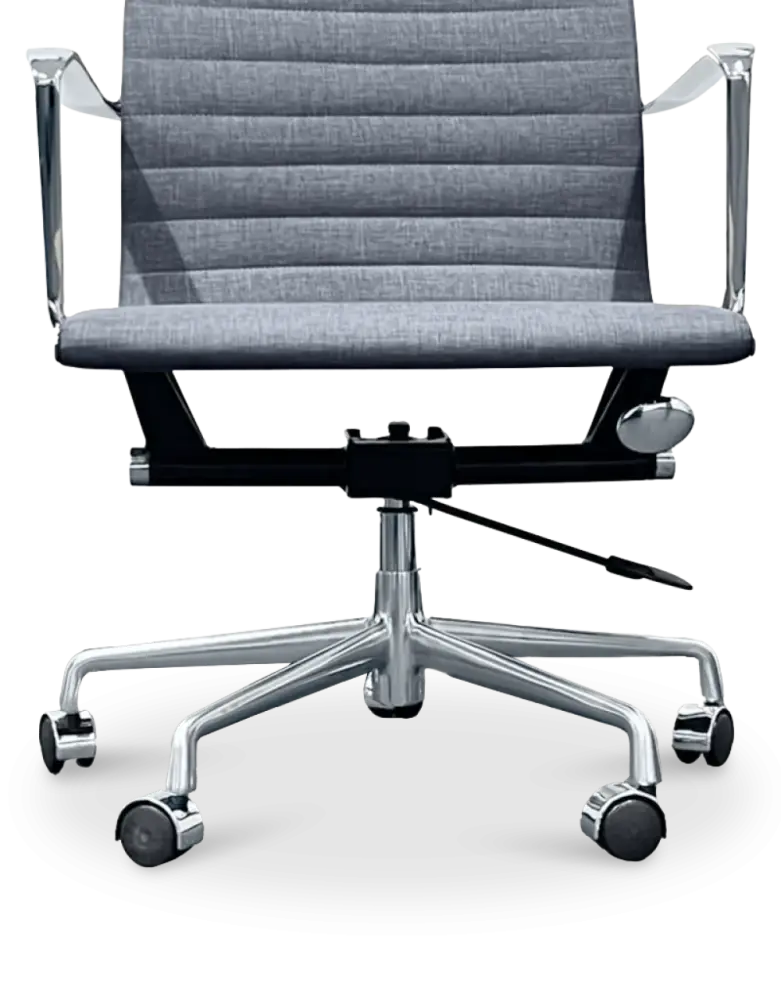 Cavel CD 117 Bureaustoel Grijs Linnen