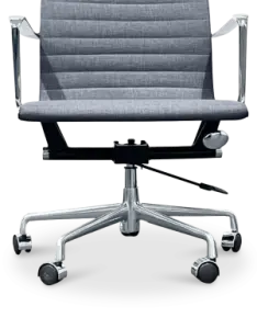 Cavel CD 117 Bureaustoel Grijs Linnen