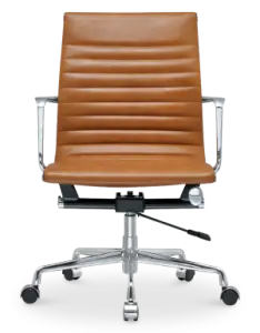 Cavel CD 117 Bureaustoel Cognac Leer