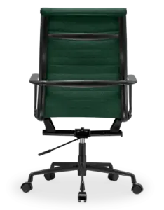 Cavel CD 119 Bureaustoel Groen Linnen | Zwart Frame