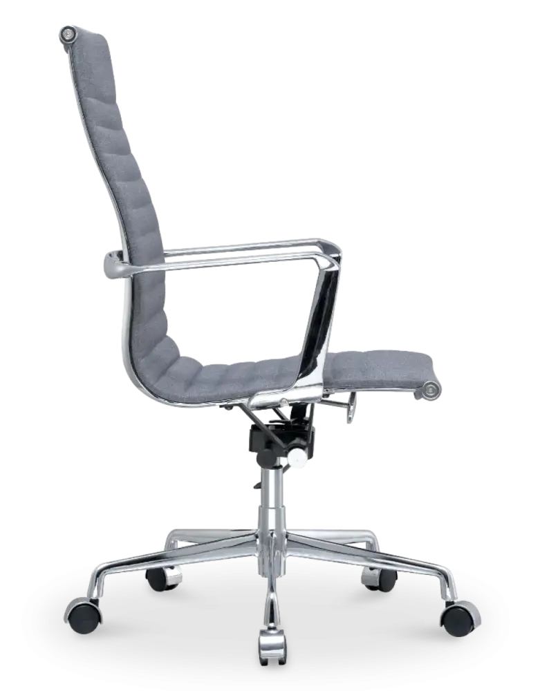 Cavel CD 119 Bureaustoel Grijs Linnen