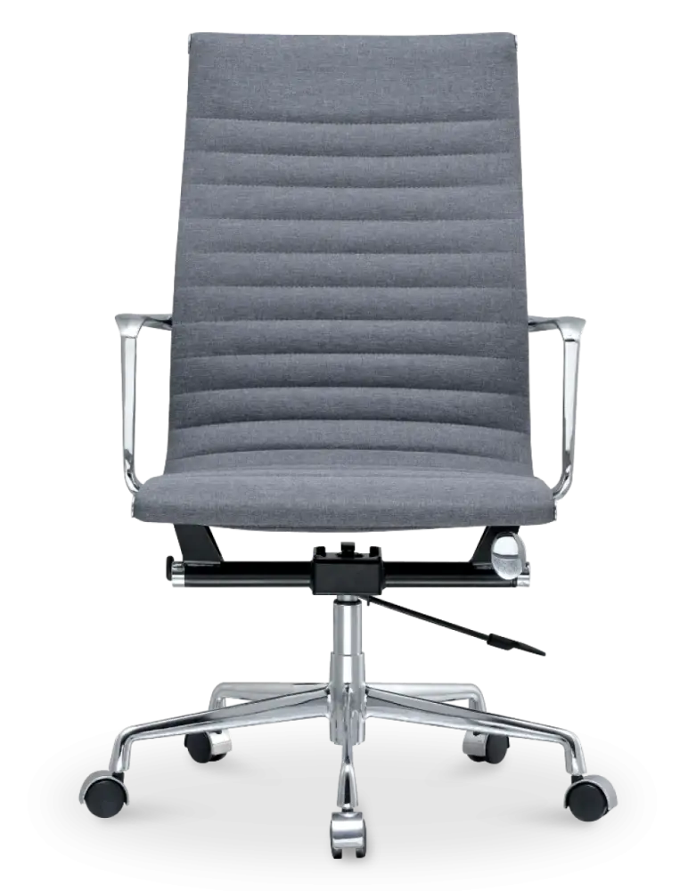Cavel CD 119 Bureaustoel Grijs Linnen