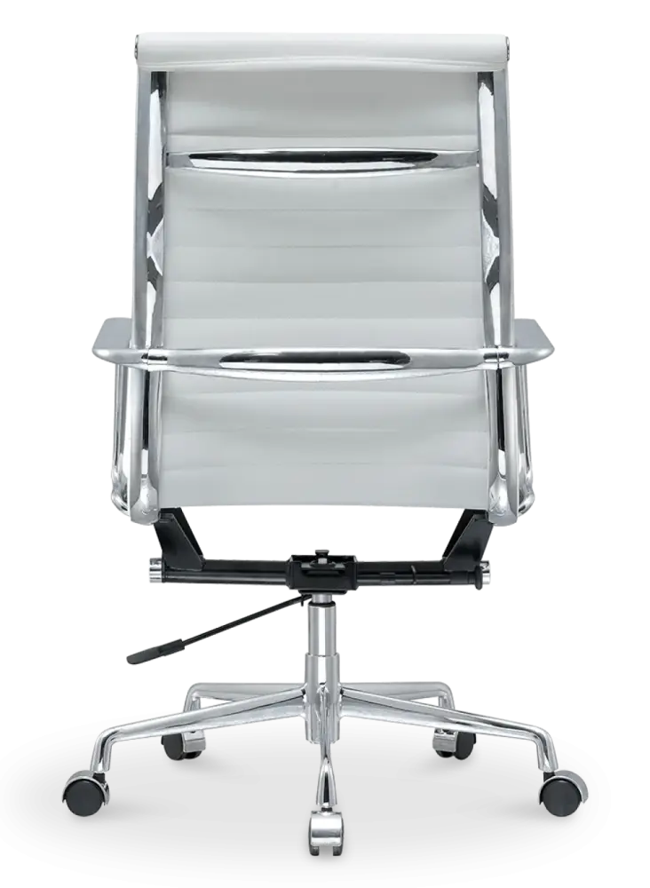 Cavel CD 119 Bureaustoel Wit Leer Cavel CD 119 Bureaustoel Wit Leer