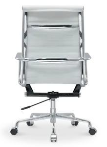 Cavel CD 119 Bureaustoel Wit Leer
