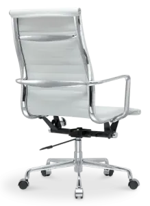 Cavel CD 119 Bureaustoel Wit Leer